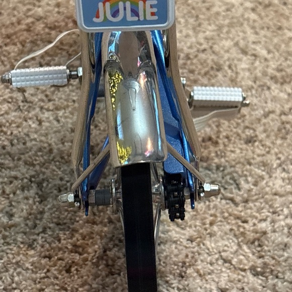 American Girl Blue and Red Doll Bicycle - Picture 8 of 14